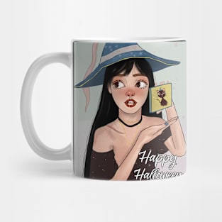 Halloween Cute Witch Mug